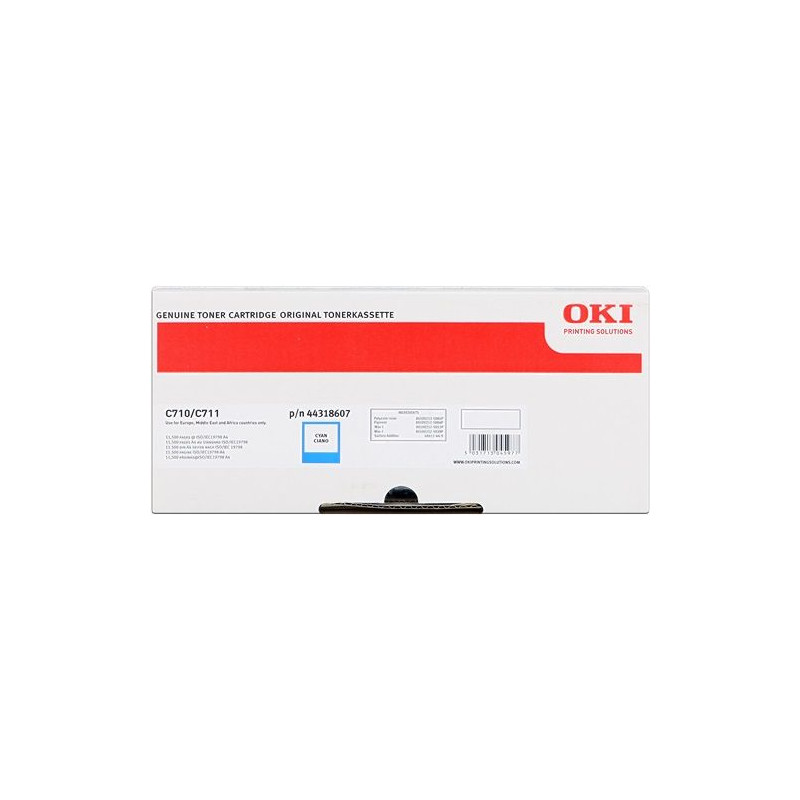 oki-cartridge C710/711 Cyano-ORIGINALE